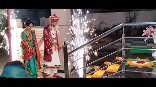 Ajinkya and Dhanashree Entry Video