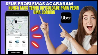 Como Chamar Uber pelo Aplicativo