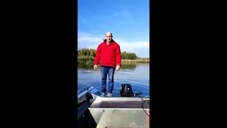 Girgis 440 на воде. Видео от клиента. Первые впечатления и отзывы. Лодка обрыблена)