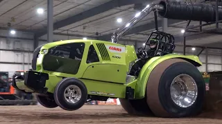 Tractor pull 2023: Pro Stock Tractors. NTPA Spring Nationals. Saturday Session.  Shipshewana IN.