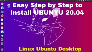 Step by Step to Install Ubuntu Desktop 20.04 | How to install Ubuntu Desktop Linux | Install Linux