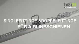 Ladungssicherung - Singlefitting & Doppelfitting für Airlineschiene