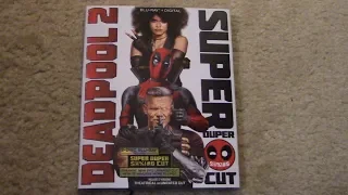 Deadpool 2 Super Duper $@%!#& Cut  Blu-ray Unboxing