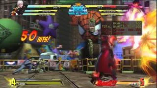 Marvel vs Capcom 3: Dante Combo 02 - Advanced