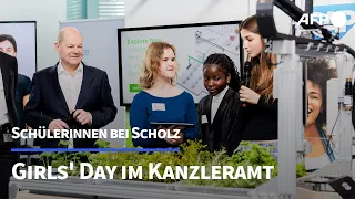 Girls' Day: Scholz empfängt Schülerinnen im Kanzleramt | AFP