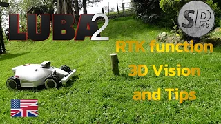 LUBA2 engl. RTK, obstacle detection and my tips
