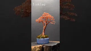 How to Make Mini Copper Wire Tree Bonsai Decoration