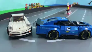 LEGO Speed Champions Race Chevrolet vs. Porsche