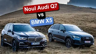 Noul Audi Q7 vs BMW X5: 50 TDI sau 30d?