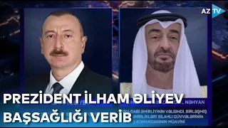 Prezident İlham Əliyev Əbu-Dabi Əmirliyinin Vəliəhdinə başsağlığı verib