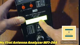 MFJ is Closing Down.  MFJ-266 Feature Tech AW07A Review & demonstration.  My 1st Analyzer #hamradio