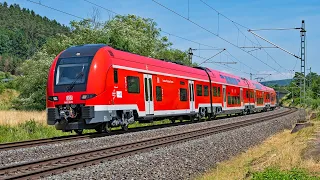 Siemens Desiro HC Testfahrt, US Army, MEG, BLS Cargo, Stuttgarter Rössle uvm auf der Frankenwaldbahn