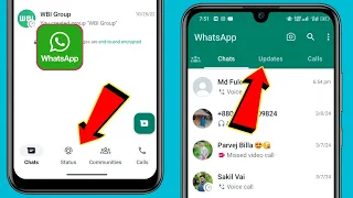 Как удалить нижнюю панель навигации WhatsApp 2024 |  Изменить панель навигации WhatsApp снизу вверх