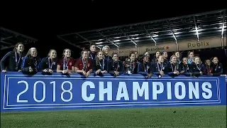 2018 SheBelieves Cup Champions