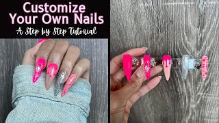 How to Make Your Own Press-on Nails AT HOME | Ft. Born Pretty Review
