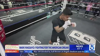 Filipino boxer achieves the American dream