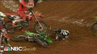 Supercross 2023: Biggest crashes of the season so far | Motorsports on NBC