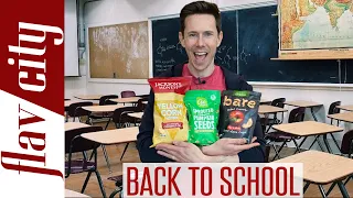 Back To School Grocery Haul - The Healthiest Snacks & Foods For Your Kids