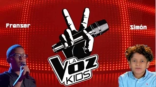La Voz Kids 2015 | Franser vs Simón (Creo en Mi - Natalia Jiménez)