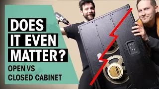 Open Back VS Closed Back Guitar Cabs | Guitar Check | Thomann