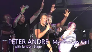 Peter Andre - performs  Mysterious Girl with fans on stage @ Kubix Festival 2018