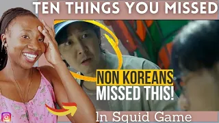 10 Things You MISSED in SQUID GAME if You Don't Speak KOREAN  (한국어를 하지 않으면 오징어 게임에서 놓치는 10가지)