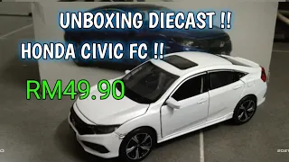 UNBOXING DIECAST | HONDA CIVIC FC !!!!