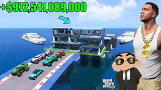 Franklin & Shinchan LUCKY BILLIONAIRE BUY CAR FOR Showroom In GTA5 || SumitOP