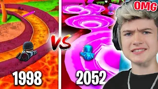 Stumble Guys 1998 VS 2052 😱 *HEFTIG*