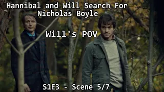 Will and Hannibal's Relationship From Will's POV - S1E3 (Potage) - Scene 5/7 (Nicholas Boyle)