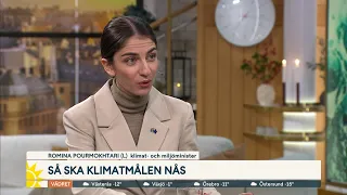 Miljöministern svarar på kritiken mot klimatmötet i Dubai | Nyhetsmorgon | TV4 & TV4 Play