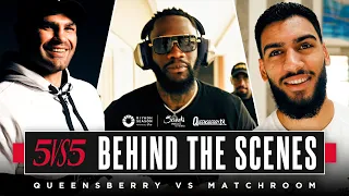Behind the Scenes | Queensberry vs Matchroom 5v5 Media Day 🎬