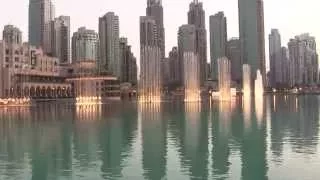 The Dubai Fountain 10.05.2015 Arabic music