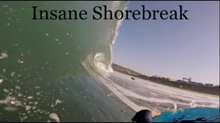 INSANE Salt Creek Shorebreak! | Bodyboard POV