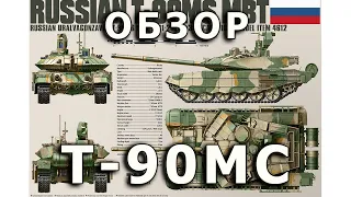 Обзор Т-90МС - российский основной боевой танк от Tiger, модель 1/35 (T-90MS Russian MBT model 1:35)