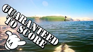 POV SURF RAW - Surfing everyday of the swell from offshore hail and mini barrels to glassy Rincon