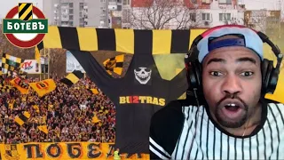 AMERICAN REACTS TO BOTEV PLOVDIV ULTRAS "BULTRAS" | THE CANARIES