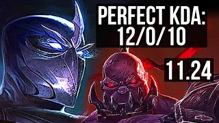 SHEN vs SION (TOP) | 12/0/10, Legendary, 500+ games | NA Master | 11.24