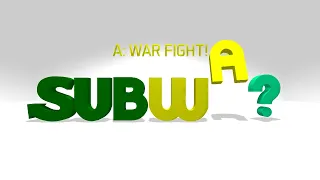 Subway Logo Bloopers #17: WAR FIGHT!!!