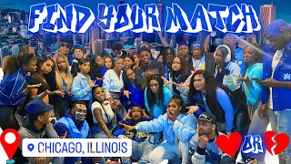 FIND YOUR MATCH 20 GIRLS 20 GUYS CHICAGO EDITION *TOO FUNNY*