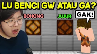 Gw Berhasil Tipu Temen Gw Dengan Alat Uji Kebohongan di Minecraft