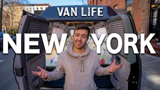 Living in a VAN in NEW YORK CITY