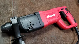 Harbor Freight Bauer 1" SDS D-Handle Rotary Hammer Review