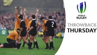 Unbelievable skill from David Campese in the 1991 RWC