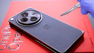 OnePlus Open Folding Phone Unboxing and Camera Test! - ASMR
