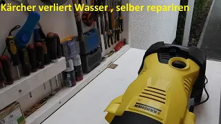 Kärcher verliert wasser, selber reparieren