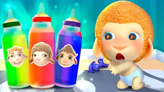 Цветные Бутылочки для Малышки Долли | Новый Мультик Для Детей | Долли и Друзья