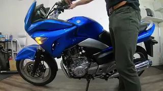 GSR250  エンジン始動動画