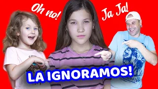 24 HORAS IGNORANDO A DANIELA GOLUBEVA | LA VENGANZA DE ERIKA! | Yippee Family