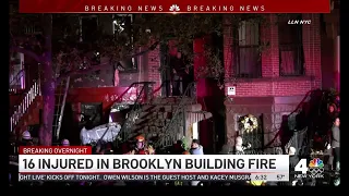 10.2.21 LLN on NBC4 Sunset Park Fire Video by Adam